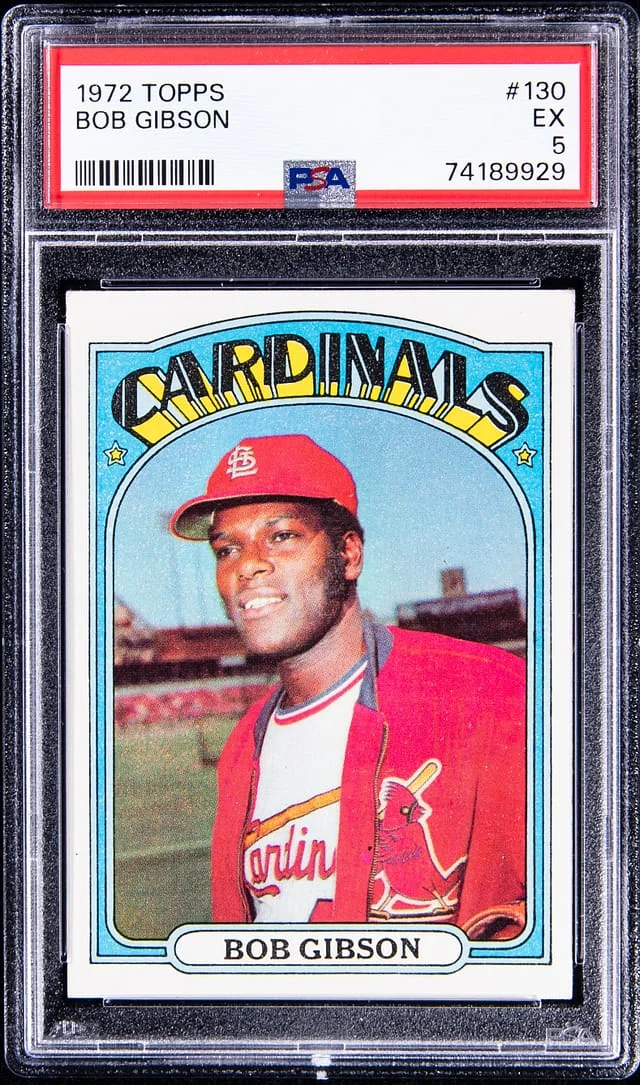 1972 Topps Bob Gibson #130 card image