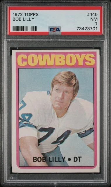 1972 Topps Bob Lilly #145 card image
