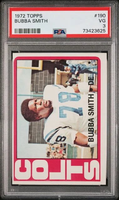 1972 Topps Bubba Smith #190 card image