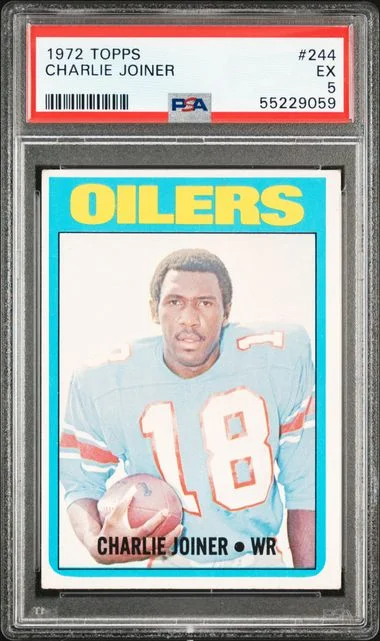 1972 Topps Charlie Joiner #244 card image