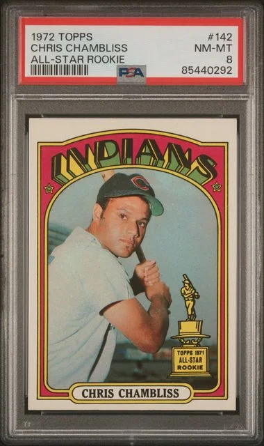 1972 Topps Chris Chambliss All-Star #142 card image