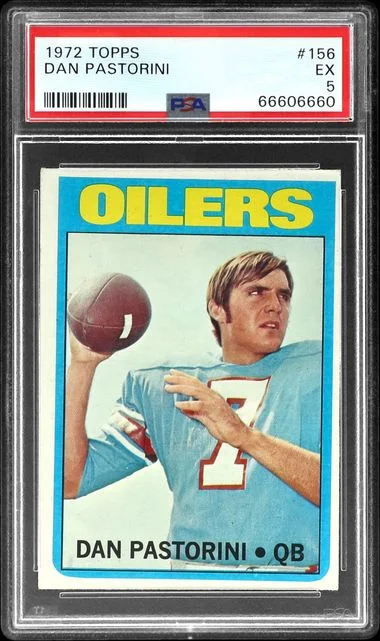 1972 Topps Dan Pastorini #156 card image