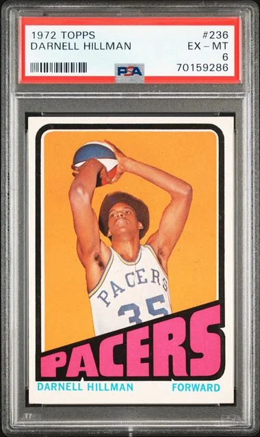 1972 Topps Darnell Hillman #236 card image