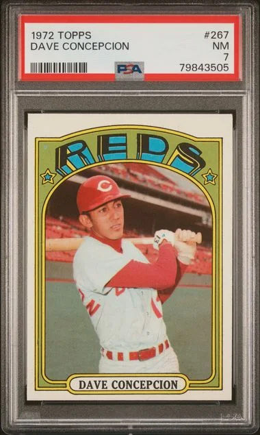 1972 Topps Dave Concepcion #267 card image