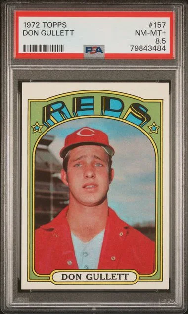 1972 Topps Don Gullett #157 card image