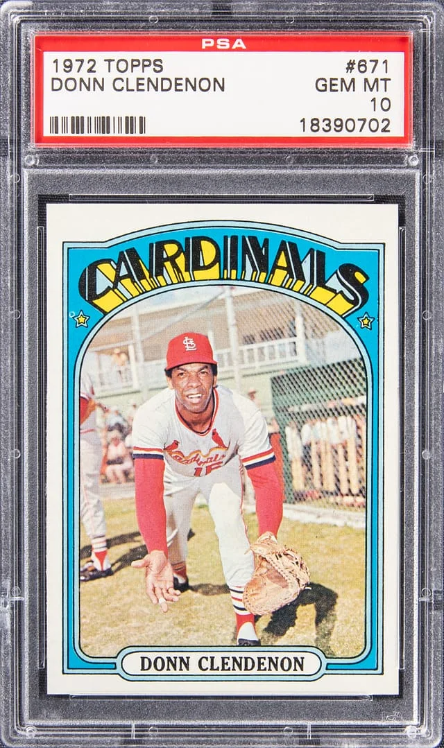 1972 Topps Donn Clendenon #671 card image
