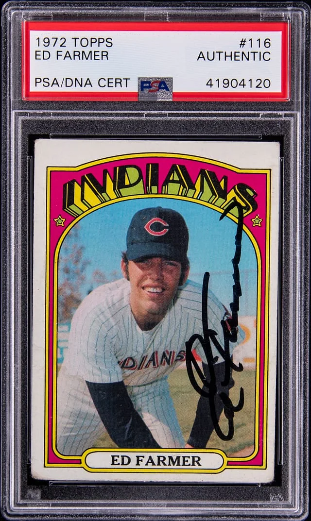 1972 Topps Ed Farmer #116 card image