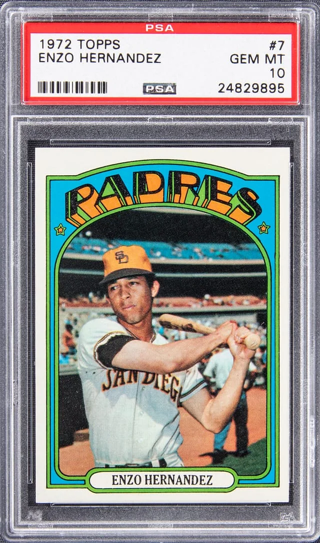 1972 Topps Enzo Hernandez #7 card image