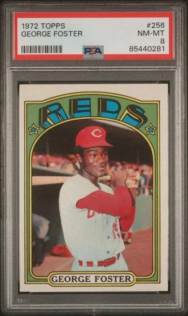 1972 Topps George Foster #256 card image