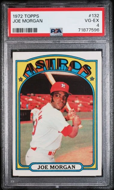 1972 Topps Joe Morgan #132 card image