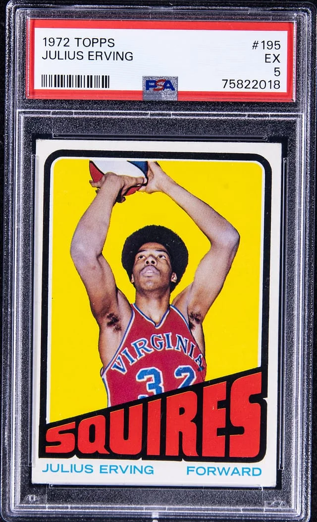 1972 Topps Julius Erving #195 card image