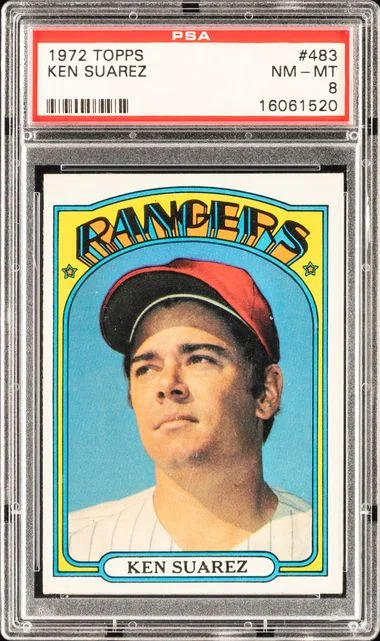 1972 Topps Ken Suarez #483 card image