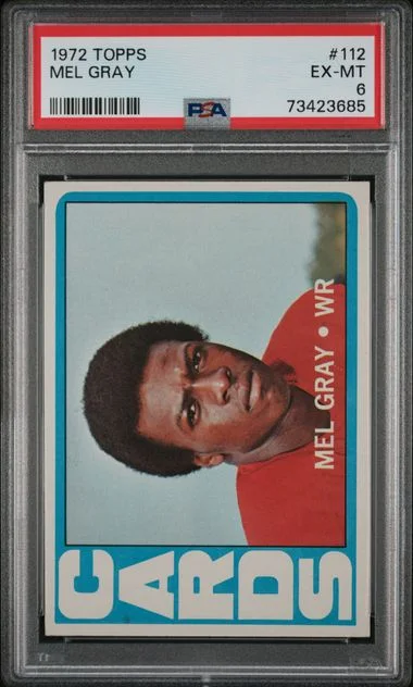 1972 Topps Mel Gray #112 card image