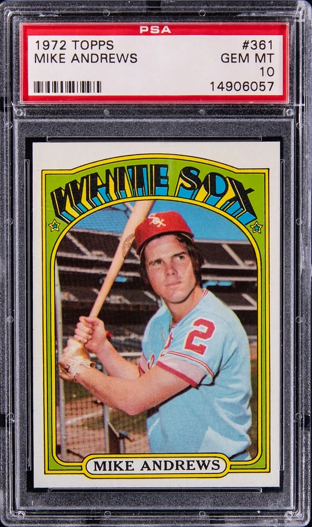 1972 Topps Mike Andrews #361 card image