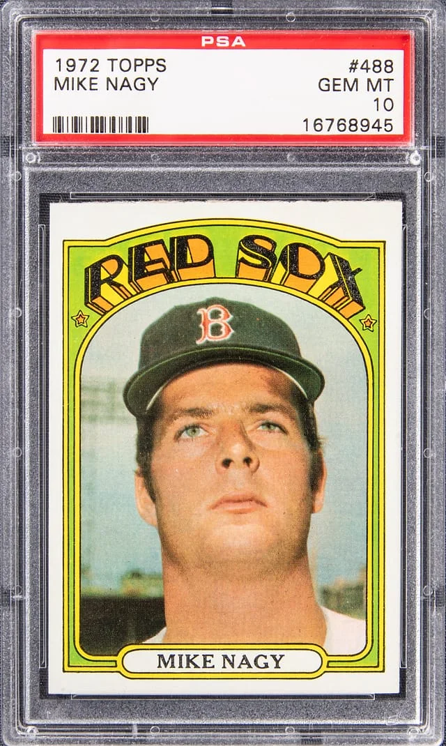 1972 Topps Mike Nagy #488 card image