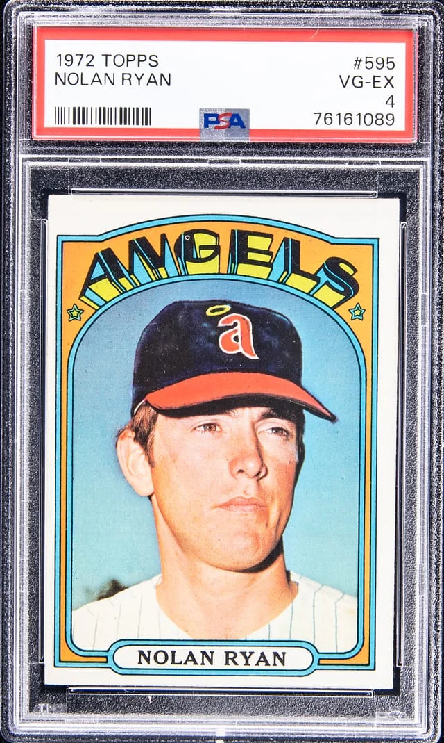 1972 Topps Nolan Ryan #595 card image