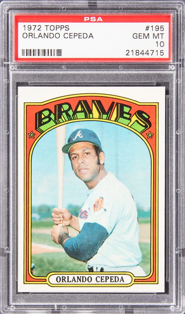1972 Topps Orlando Cepeda #74 card image