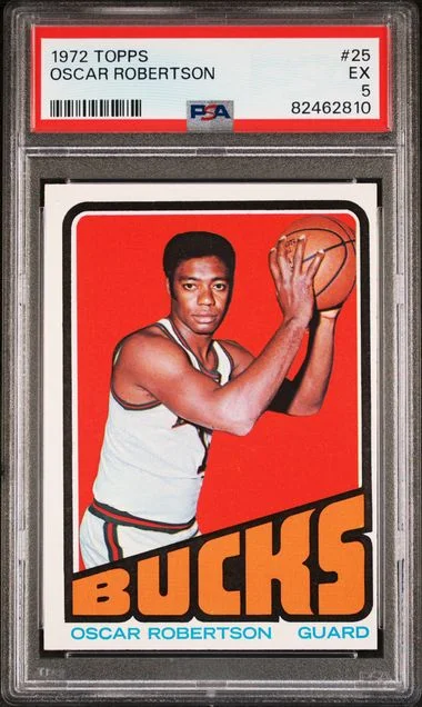1972 Topps Oscar Robertson #25 card image