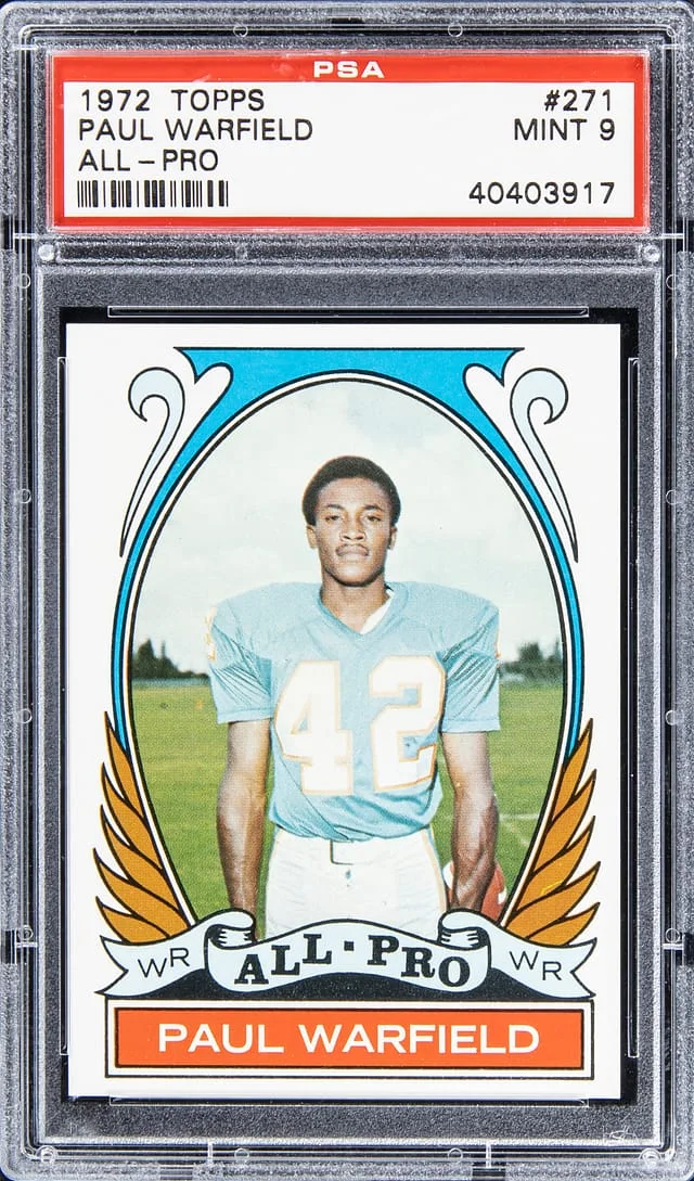 1972 Topps Paul Warfield All-Pro #271 card image