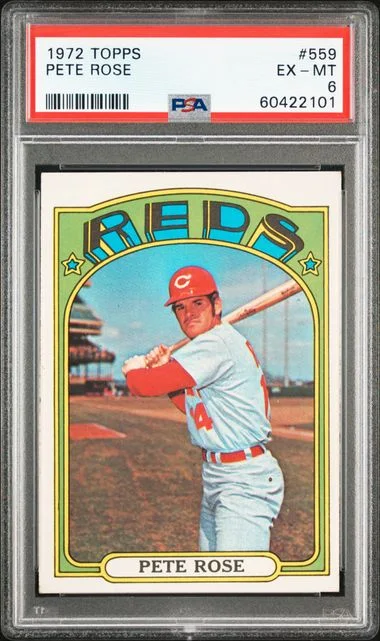 1972 Topps Pete Rose #559 card image