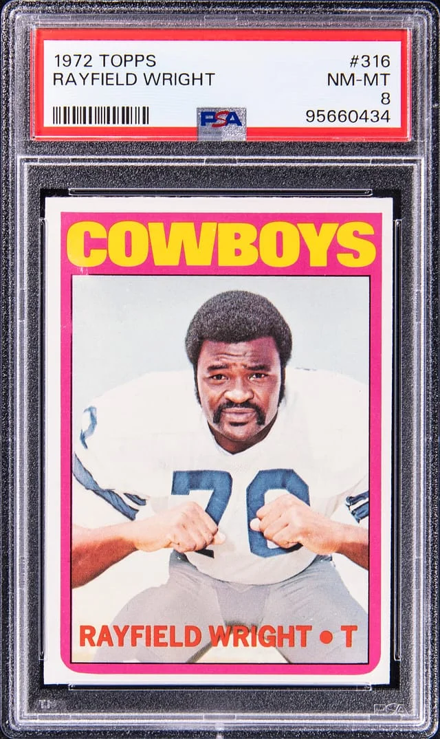 1972 Topps Rayfield Wright #316 card image