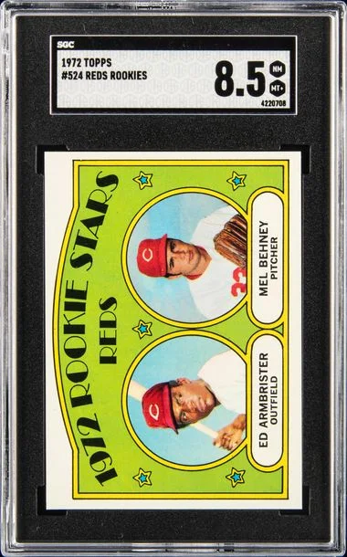 1972 Topps Reds Rookies #524 card image