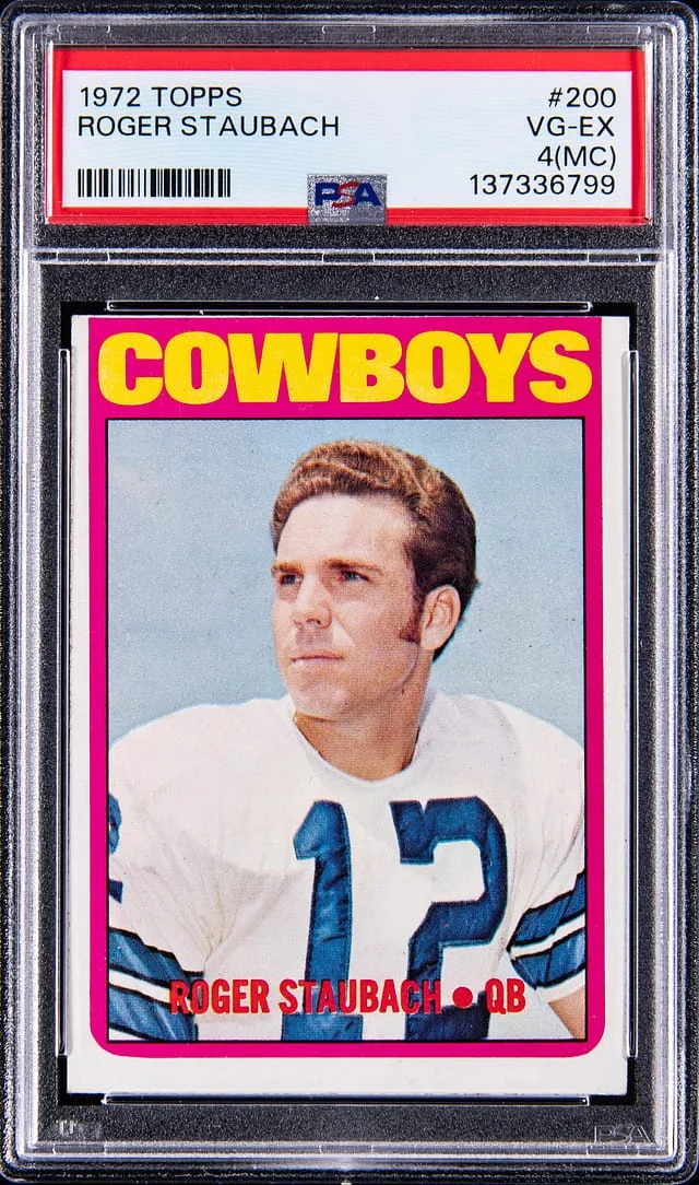 1972 Topps Roger Staubach #200 card image