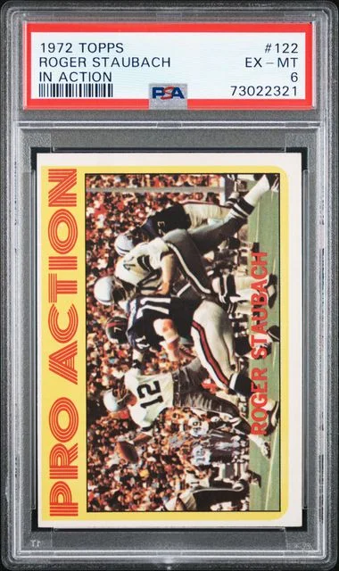 1972 Topps Roger Staubach IA #122 card image