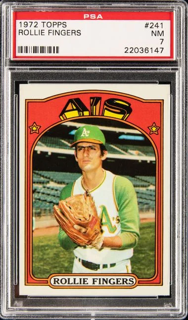 1972 Topps Rollie Fingers #241 card image