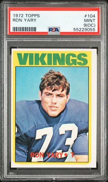1972 Topps Ron Yary #104 card image