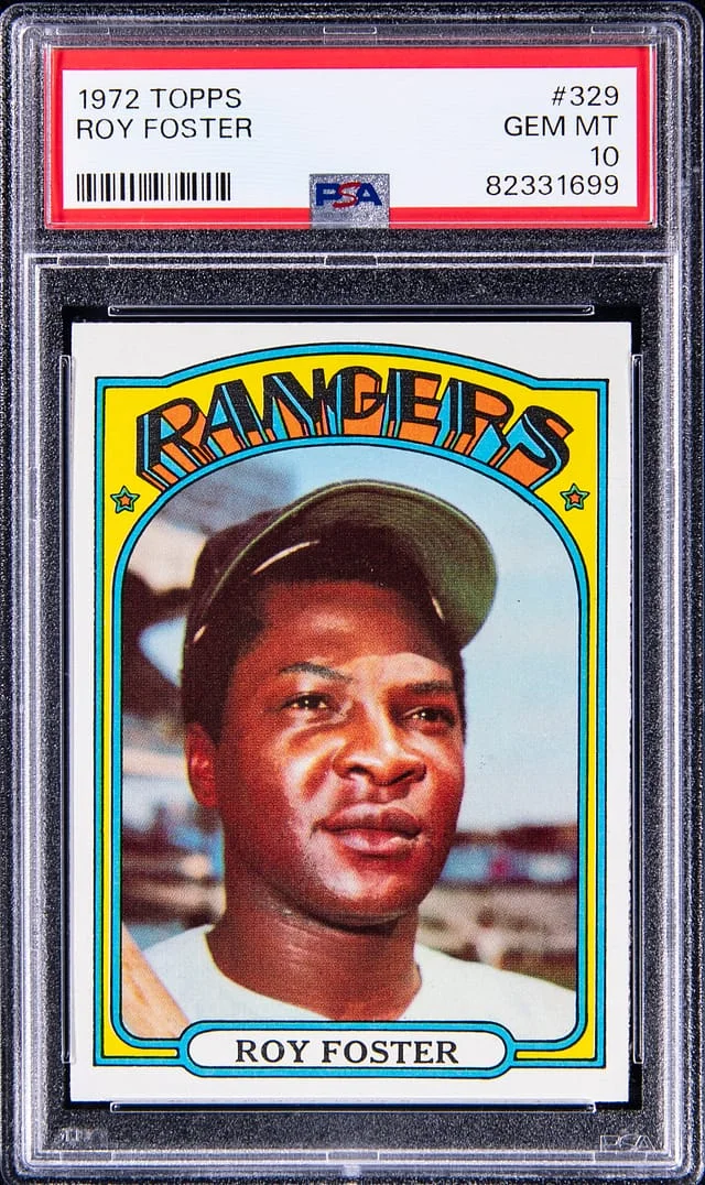 1972 Topps Roy Foster #329 card image