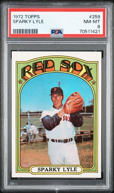 1972 Topps Sparky Lyle #259 card image