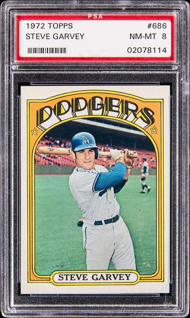 1972 Topps Steve Garvey #686 card image