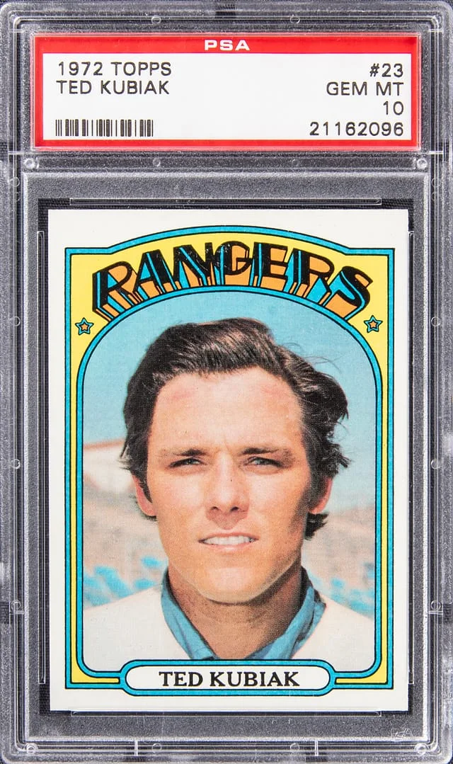 1972 Topps Ted Kubiak #23 card image