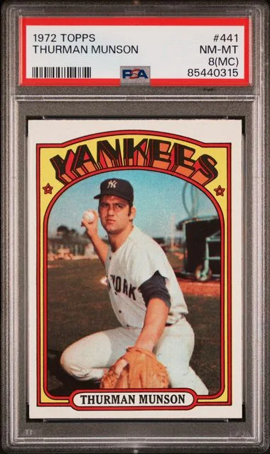 1972 Topps Thurman Munson #441 card image