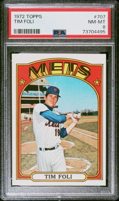 1972 Topps Tim Foli #707 card image