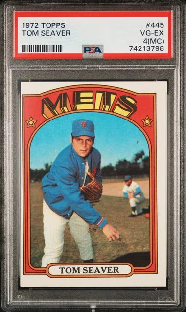 1972 Topps Tom Seaver #445 card image