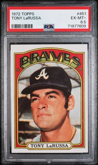 1972 Topps Tony Larussa #451 card image