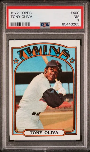 1972 Topps Tony Oliva #400 card image