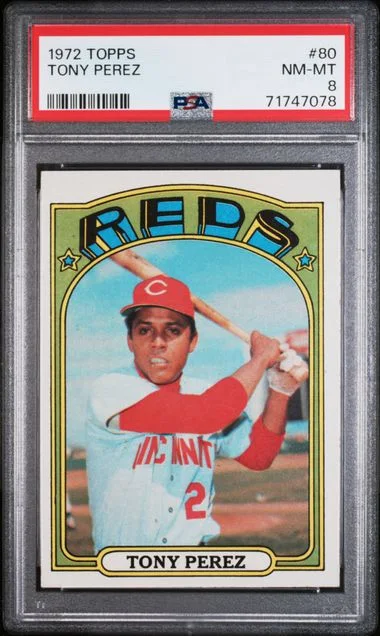 1972 Topps Tony Perez #80 card image