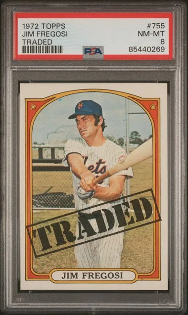 1972 Topps Traded Jim Fregosi #755 card image