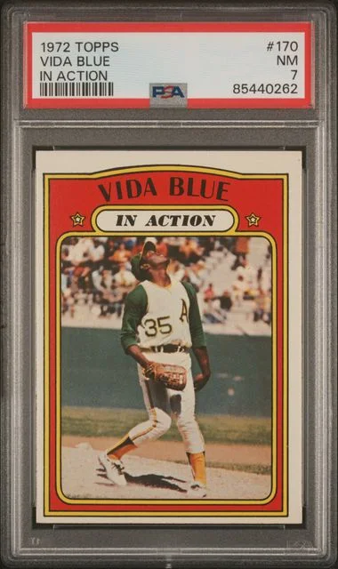 1972 Topps Vida In Action #170 card image
