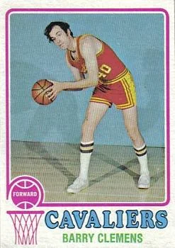 1973-74 Topps Barry Clemens #92 card image