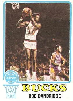 1973-74 Topps Bob Dandridge #33 card image