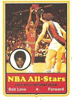 1973-74 Topps Bob Love #60 card image