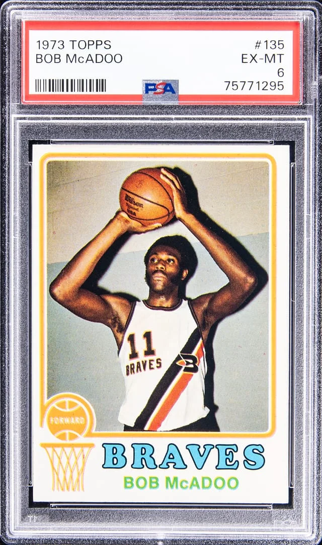 1973-74 Topps Bob McAdoo #135 card image
