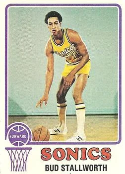 1973-74 Topps Bud Stallworth #58 card image