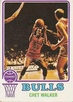 1973-74 Topps Chet Walker #45 card image