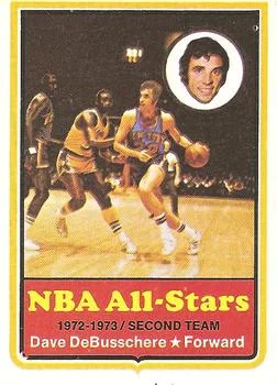 1973-74 Topps Dave Debusschere #30 card image