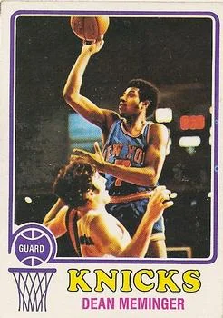1973-74 Topps Dean Meminger #93 card image